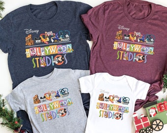 Camiseta de Disney Hollywood Studios / Camisetas familiares de Disney / Camiseta de Universal / Camiseta divertida de Disney / Camiseta familiar de Disney