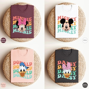 Disney Characters Shirt / Mickey and Friends Shirt / Mickey Mouse Shirt / Disney Squad Shirt / Retro Disney / Disneyland Vacation Shirt