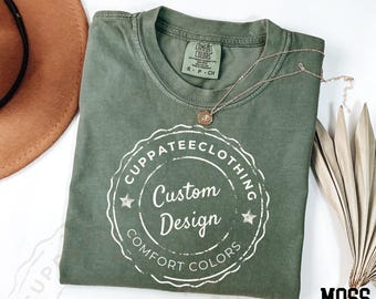 Camiseta personalizada, Camiseta con texto personalizado, Camiseta de regalo personalizada, Camisetas personalizadas para mujer