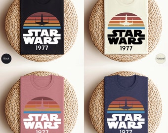 Star Wars 1977 Shirts / Galaxy's Edge Shirt / Matching Star Wars Family Shirt / Disney Worlds Shirts / Disney Adults Kids Shirts