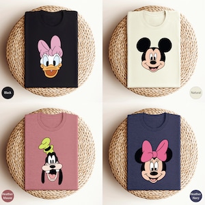 Disney Characters Shirt / Mickey and Friends Shirt / Disney Family Trip Shirt / Disneyland Shirts / Custom Disneyworld Shirt