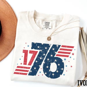 Comfort Colors® 1776 Shirt, Retro America Shirt, 4th of July Shirt, USA Shirt, Independence Day Apparel, Fourth of July Shirt, 1776 Tee