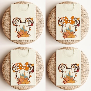 Mickey and Minnie Thanksgiving Shirt, Disney Thanksgiving Shirt, Magic Kingdom Shirt, Disneyland Fall Shirt, Thanksgiving Family Shirt