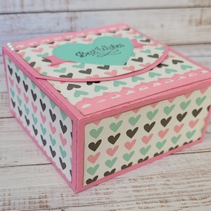 Gift box, Folding flat box, Birthday, Thankyou, Mothers day, Gift holder, Gift card holder, money holder, jewellery gift box, small box.