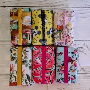 Tissue holder.Pocket tissue case. Travel tissue pack. Personal tissue pack. Fabric Kleenex holder. Cold flu,Australian flowers and animals
