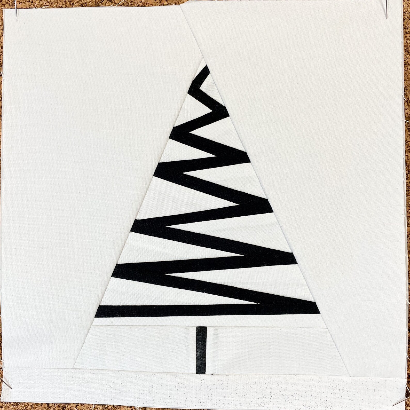 Zig Zag Pine FPP Pattern FPP Pattern Paper Piecing FPP - Etsy