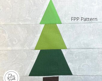 Triangle Christmas Tree Pattern - Etsy