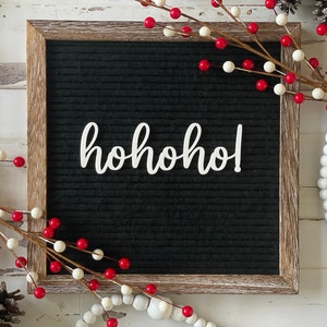 Christmas Letter Board Icon| Holiday Letter Board| Felt Board Accessories| Cursive Script| Christmas Accessories