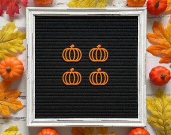 Pumpkins for Letter Board| Pumpkin Felt Board Accessories| Fall Letter Board| Autumn Season| Seasonal Letter Board| Halloween| Fall Decor