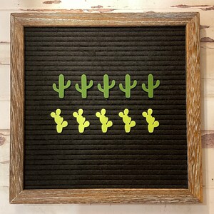 Cactus Letter Board Icons| Succulent Letter Board Accessories| Cacti letter board| Letter Board Accessories| Plant Letter Board