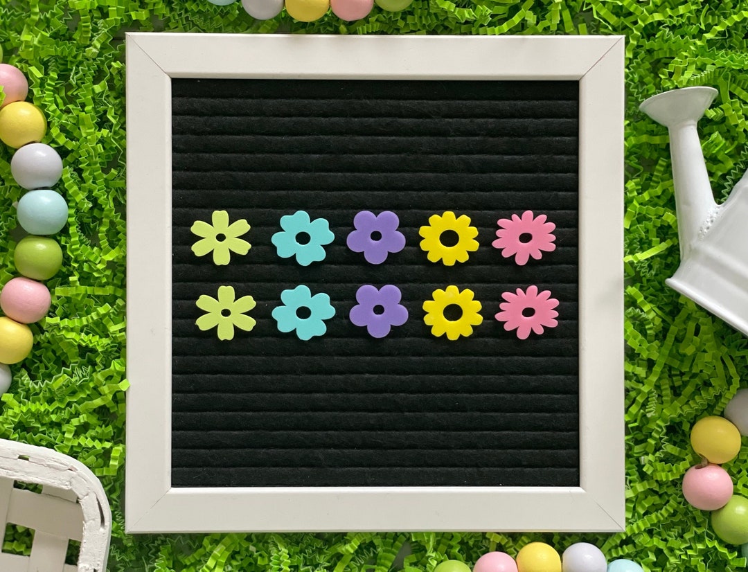 Flowers for Letter Board Spring Flowers Letter Board Accessories