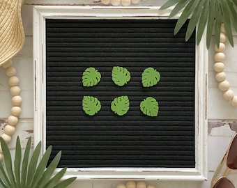Palm Tree Leaves for Letter Boards| Palm Trees| Letter Board Accessories| Monstera Leaves| Plant Leaves| Leaf| Plants for Felt Boards