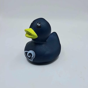 NFL ラバーダッキー ロサンゼルス ラムズ ギャグギフト 2x2x2 インチ