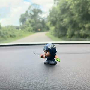NFL Pipsqueak Seattle Seahawks 1 inch Car Dashboard Buddy Christmas Stocking Gift