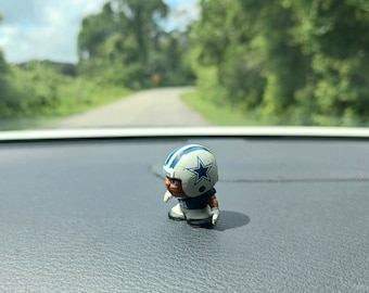 NFL Pipsqueak Dallas Cowboys 1 inch car dashboard buddy Christmas stocking gift.