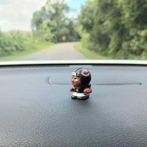 NFL Pipsqueak Chicago Bears Car Dashboard Buddy Best Christmas Stocking Gift for the NFL fanatic Da Bears image 1