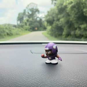 NFL Pipsqueak Minnesota Vikings 1 inch Car Dashboard Buddy Christmas Stocking Gift