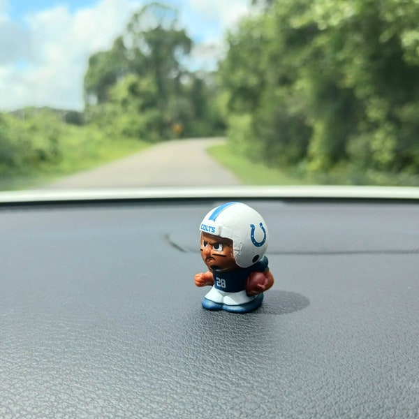 Cadeau de bas de Noël de copain de tableau de bord de voiture des Colts d'Indianapolis de la NFL Pipsqueak