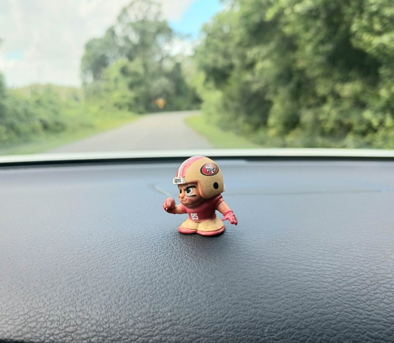 NFL Pipsqueak San Francisco 49ers 1 Inch Car Dashboard Buddy Christmas ...