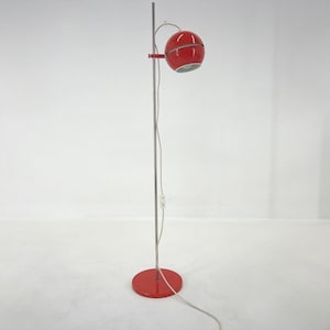 1960&#39;s Space Age Adjustable Floor Lamp, Germany / Vintage Lighting / Adjustable Hight and Direction of Lampshade