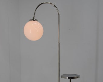 Bauhaus Floor Lamp by Halabala, 1940s, Restored