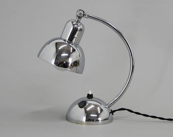 Art Deco Table Lamp, 1930s, Restored