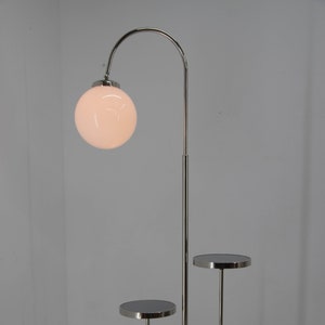 Bauhaus Floor Lamp by Halabala, 1940s, Restored