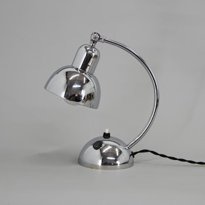 Art Deco Table Lamp, 1930s, Restored