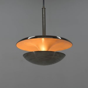 Bauhaus Chandelier by IAS, 1920s, Restored, Three Items Available