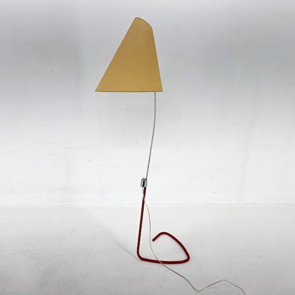 Rare lampadaire des années 1960 par Josef Hurka pour Napako, Tchécoslovaquie / Lampadaire design vintage / Moderne milieu du siècle