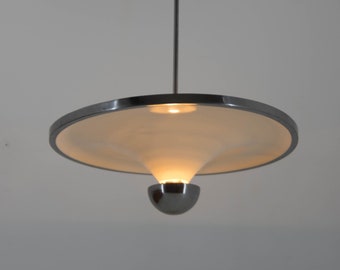 Rare Bauhaus Chandelier with Indirect Light by IAS, 1920s