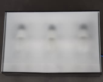 1970s Flush Mount or Wall Lamp by Kamenicky Senov, Czechoslovakia