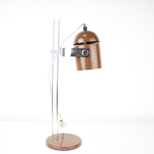 Mid-Century Adjustable Table Lamp by Stanislav Indra, 1970's / Vintage Lamp / Mid-century