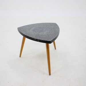 1960s Small Flower Umakart Table, Czechoslovakia / Small Plant Stand / Stool
