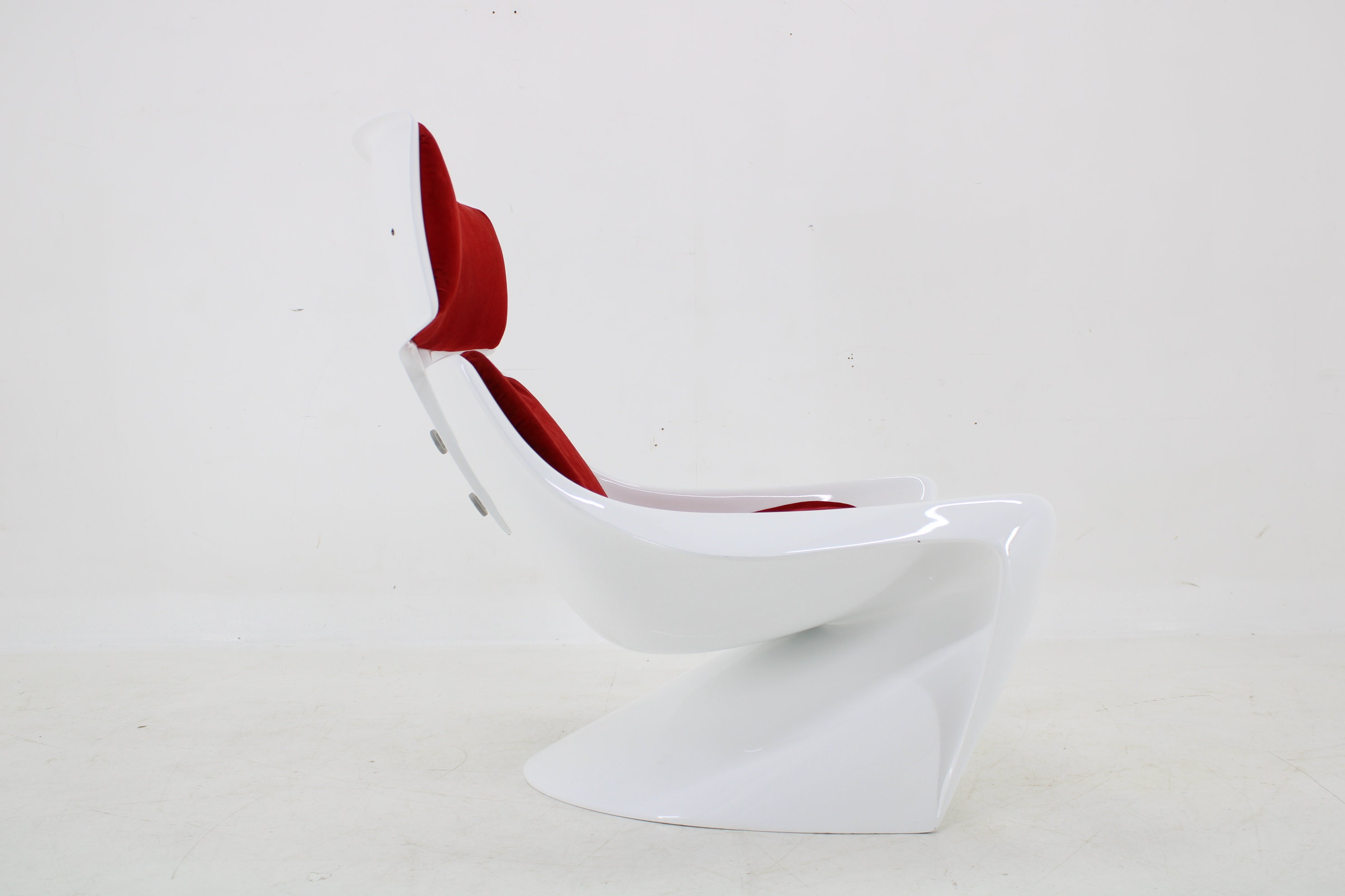 ヴィンテージ ラウンジチェア キャスター付き 2脚セット 椅子 1960s