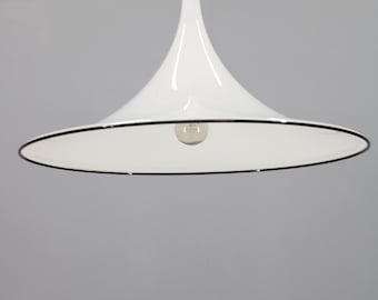 1970s Guzzini "Trumpet" Pendant Lamp by Meblo ,Italy / Mid-century / Vintage Light /