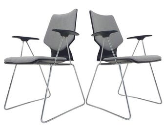 Set of Two Armchairs Designed by Elmar Flötotto for Pagholz, 1970s