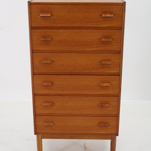 1960s Poul Volther Teak Chest of Drawers by Munch Slagelse Mobler, Denmark