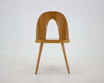 1960s Antoni Suman Chair in Walnut ,Czechoslovakia / Vintage Chair / Mid-century / Brown Colour /