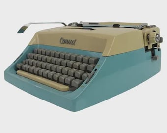 Mid-century Typewriter Consul, 1960's, Czechoslovakia