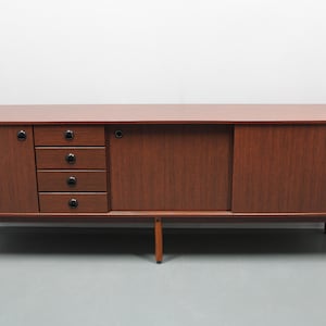 1970s Italian Sideboard / Mid-century / Vintage / Brown /