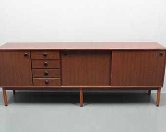 1970s Italian Sideboard / Mid-century / Vintage / Brown /