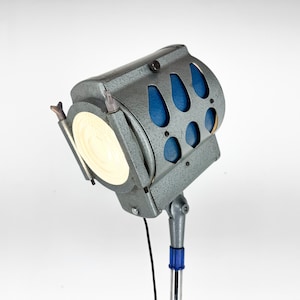 Mid-Century verstellbare italienische Kino Stehlampe, 1950s-60s / Metall Stehlampe / Spot Licht