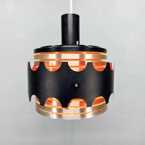 Space Age Hanging Lamp by VEB Leuchtenwerk, Germany 1970s