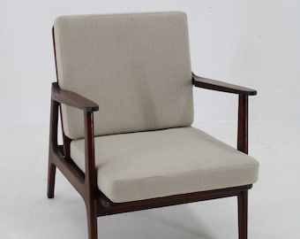 ヴィンテージデンマークモダンスタイルのアームチェア、レトロな