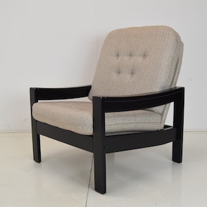 Mid-century Armchair / LEDA LUX,1980&#39;s / Vintage Armchiar