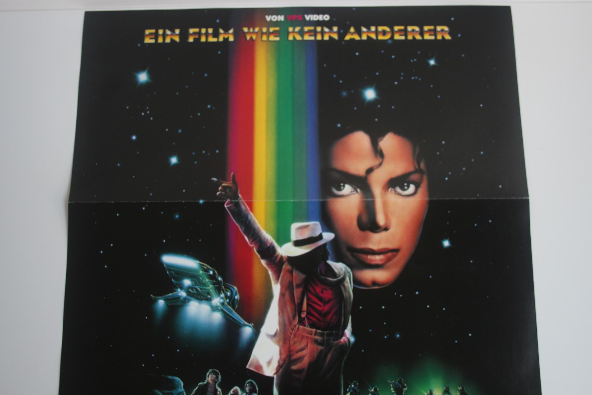 Double-sided Movie Poster - Michael Jackson: Moonwalker, 1989 - Etsy