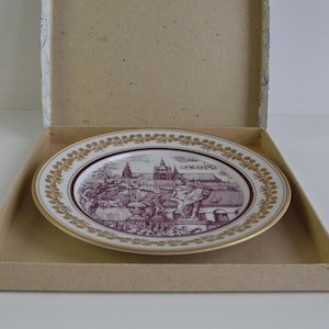 Vintage Epiag Orion Decorative Plate (Prague) motif