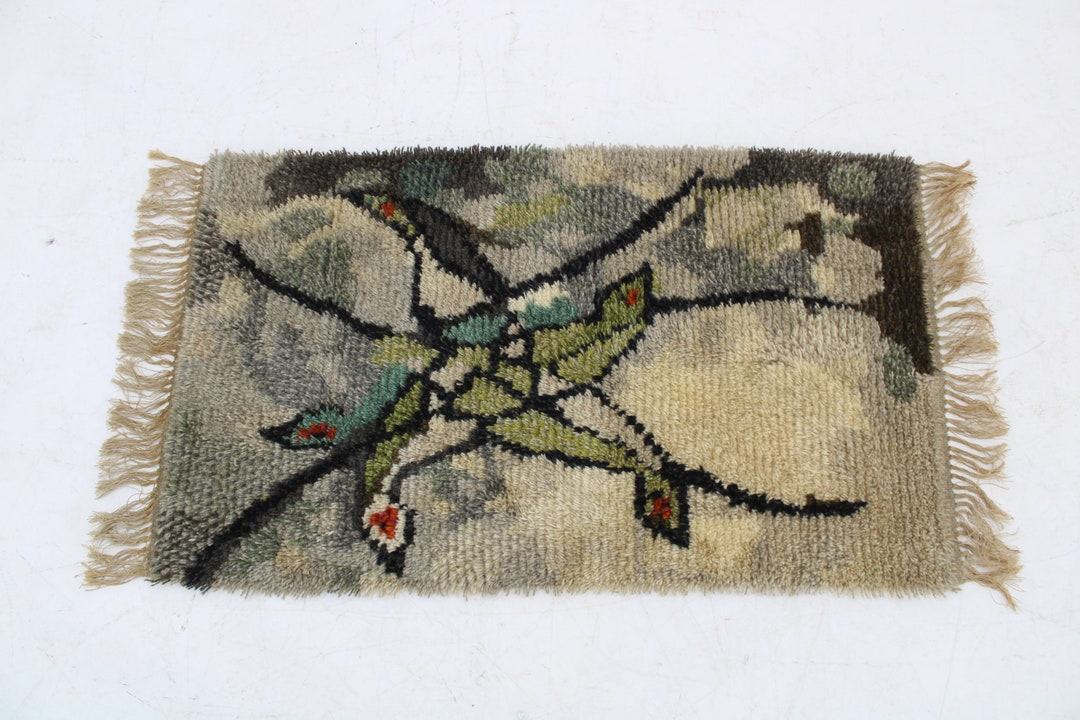 1970s Small Danish Wool Rug - Etsy