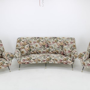 1950s Living Room Set ,Italy / Mid-century / Vintage Set /